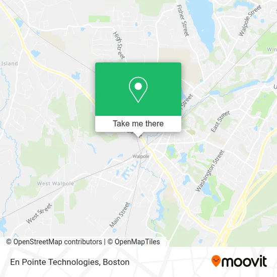 En Pointe Technologies map