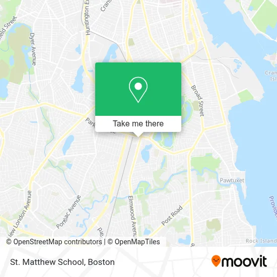 St. Matthew School map