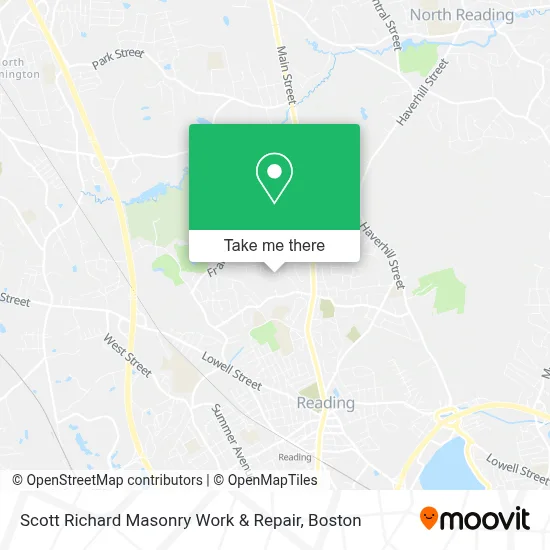 Scott Richard Masonry Work & Repair map