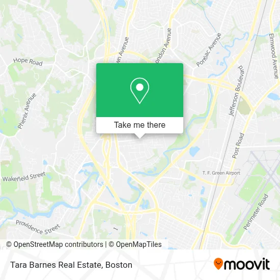 Tara Barnes Real Estate map
