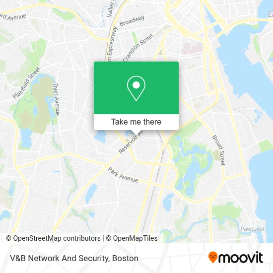 V&B Network And Security map