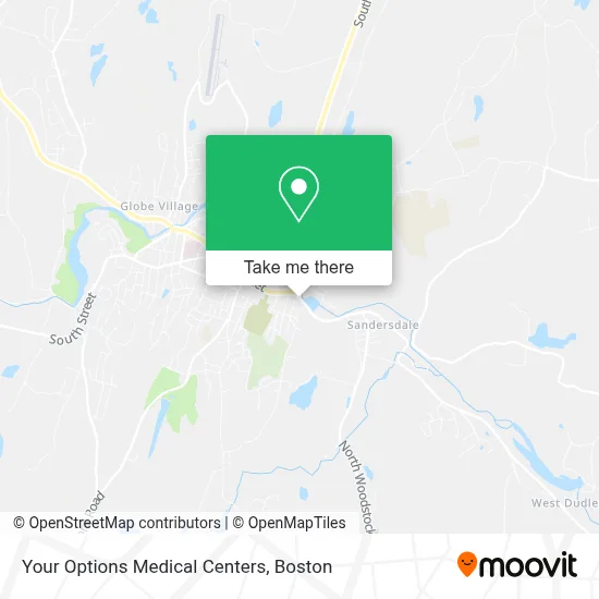 Your Options Medical Centers map