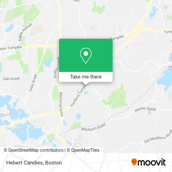 Hebert Candies map