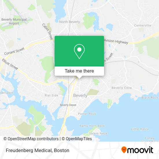 Freudenberg Medical map