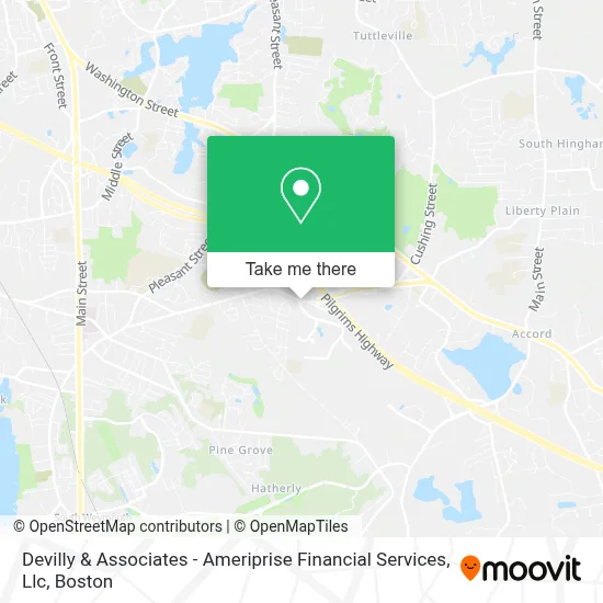 Devilly & Associates - Ameriprise Financial Services, Llc map