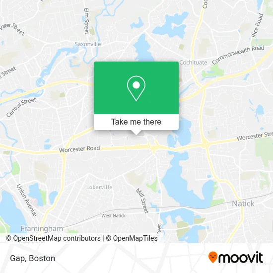 Gap map