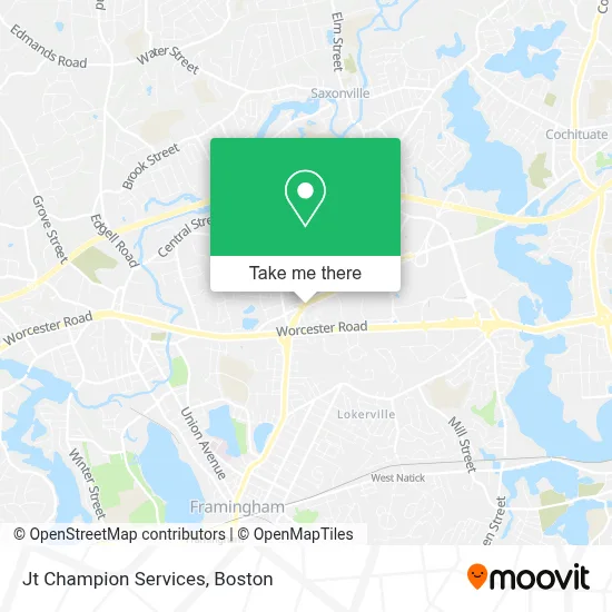 Jt Champion Services map