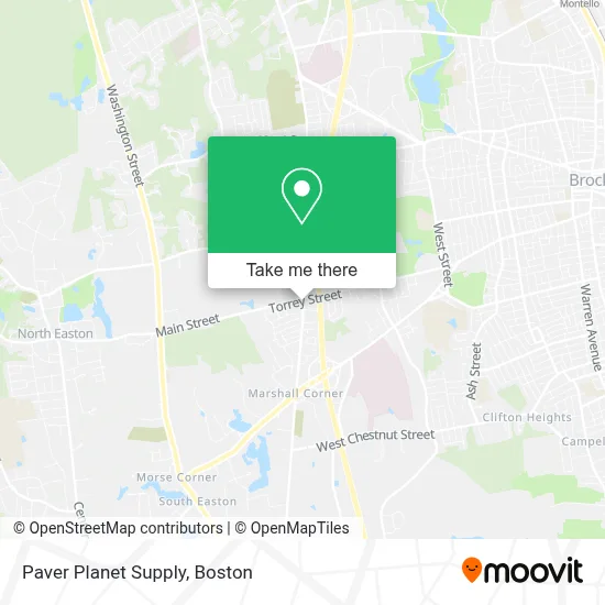 Paver Planet Supply map
