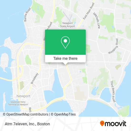 Atm 7eleven, Inc. map