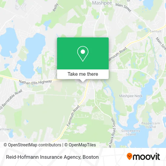 Reid-Hofmann Insurance Agency map