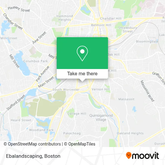 Ebalandscaping map