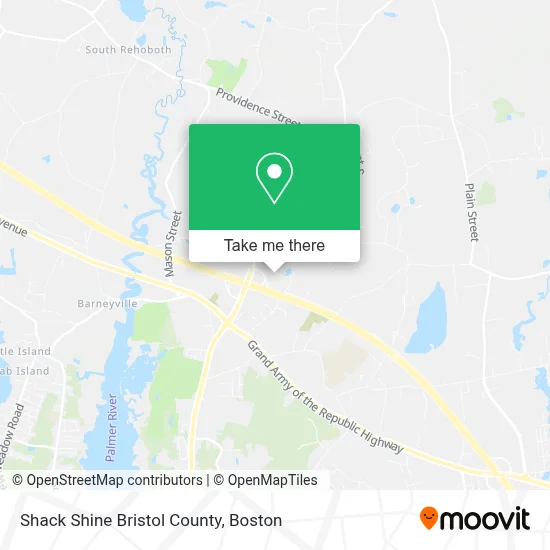 Shack Shine Bristol County map