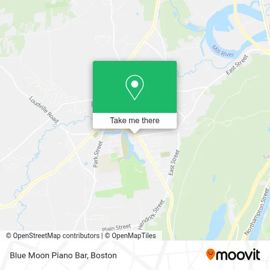 Blue Moon Piano Bar map