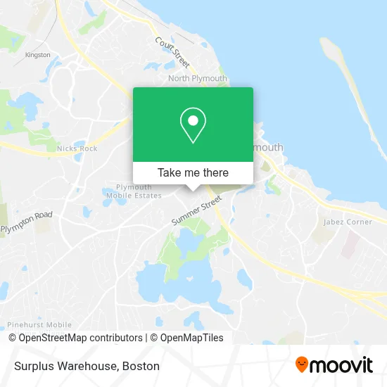 Surplus Warehouse map