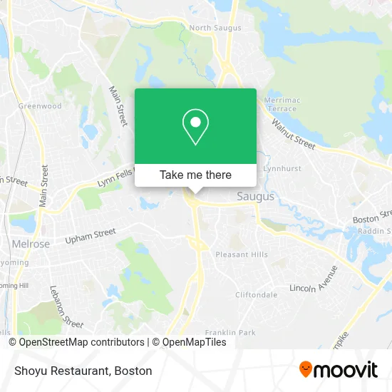 Shoyu Restaurant map