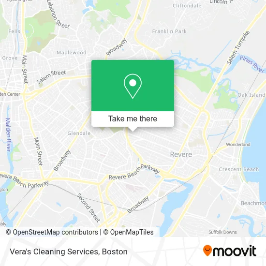 Vera's Cleaning Services map