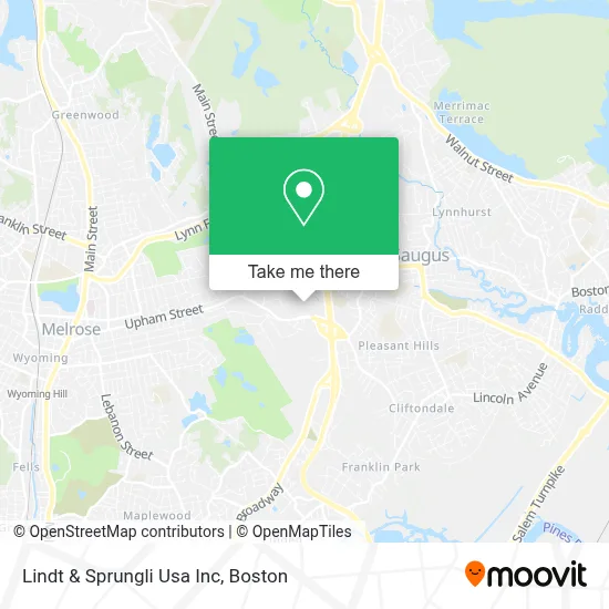 Lindt & Sprungli Usa Inc map