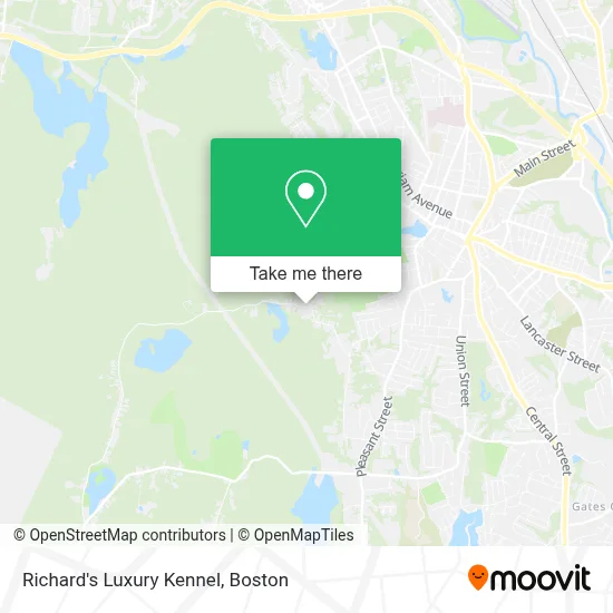 Richard's Luxury Kennel map