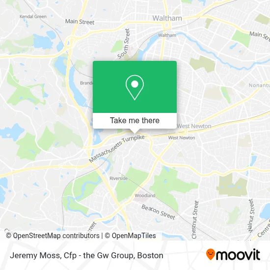 Jeremy Moss, Cfp - the Gw Group map