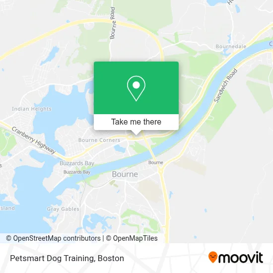 Petsmart Dog Training map