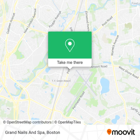 Grand Nails And Spa map