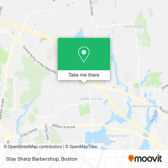 Stay Sharp Barbershop map