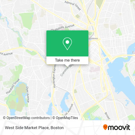West Side Market Place map