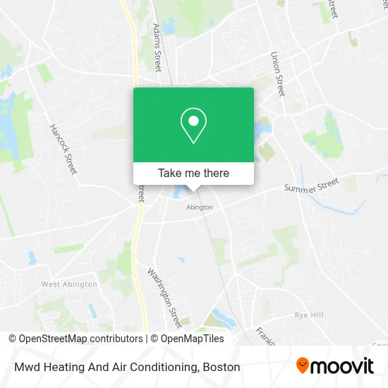 Mwd Heating And Air Conditioning map