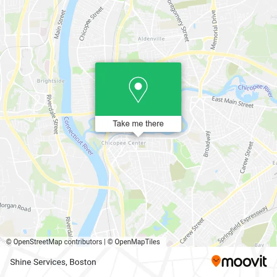 Shine Services map