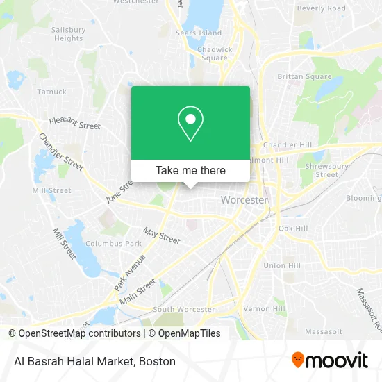Al Basrah Halal Market map