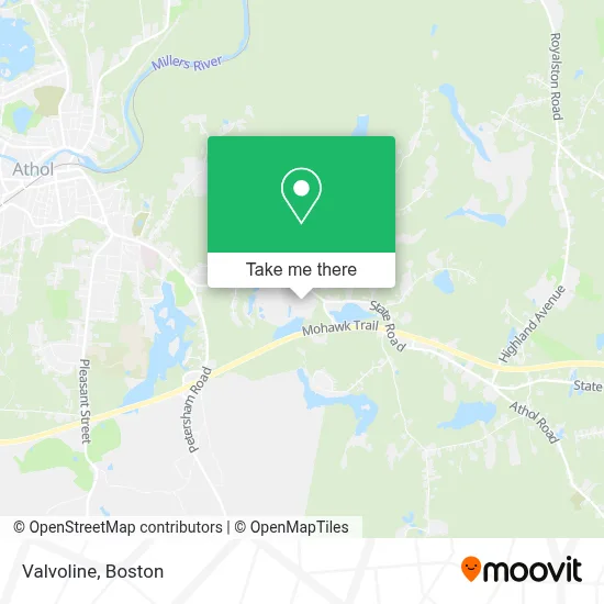 Valvoline map