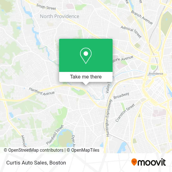 Curtis Auto Sales map