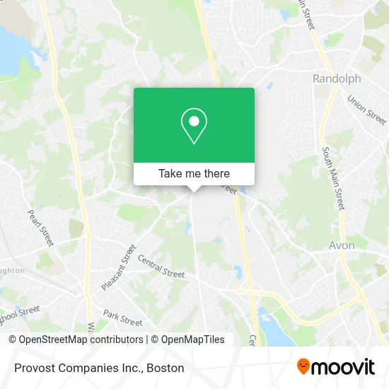 Provost Companies Inc. map