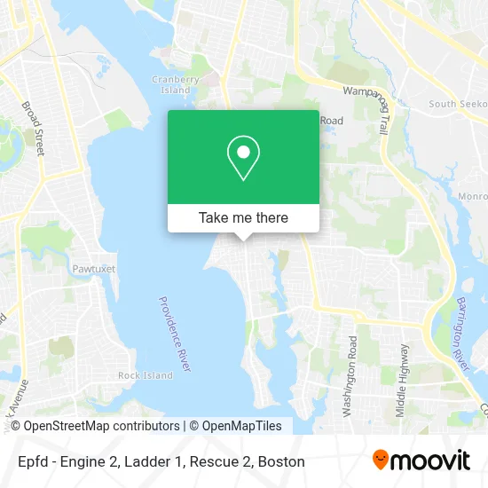 Epfd - Engine 2, Ladder 1, Rescue 2 map