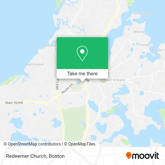 Redeemer Church map