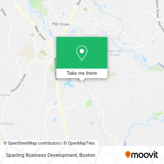 Sparling Business Development map