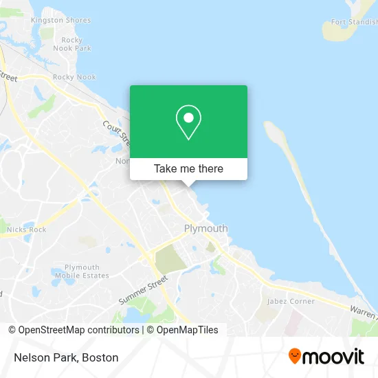 Nelson Park map