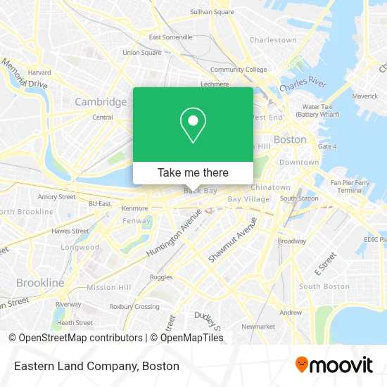 Eastern Land Company map