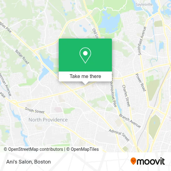 Ani's Salon map