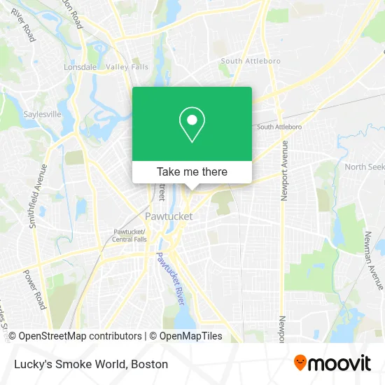 Lucky's Smoke World map
