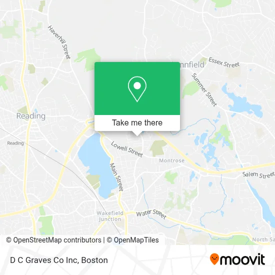 D C Graves Co Inc map