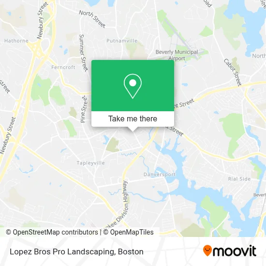 Lopez Bros Pro Landscaping map