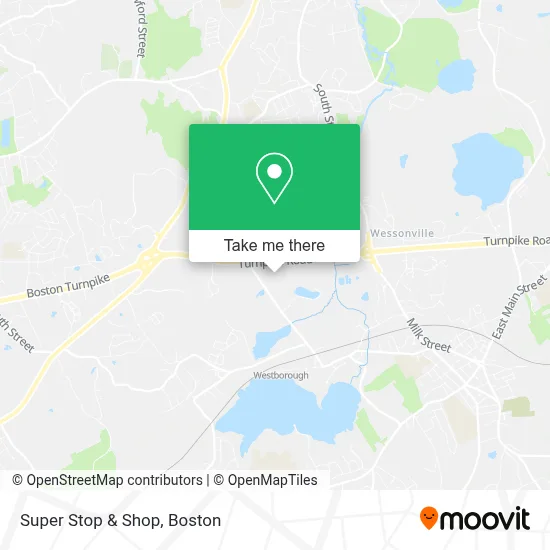 Super Stop & Shop map
