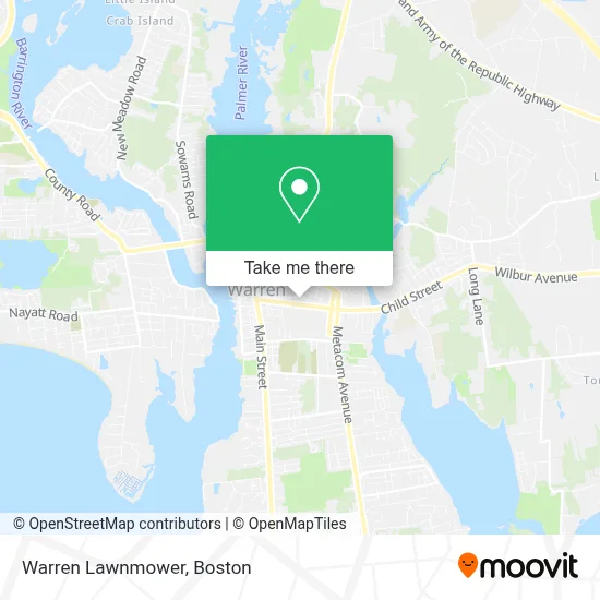 Warren Lawnmower map