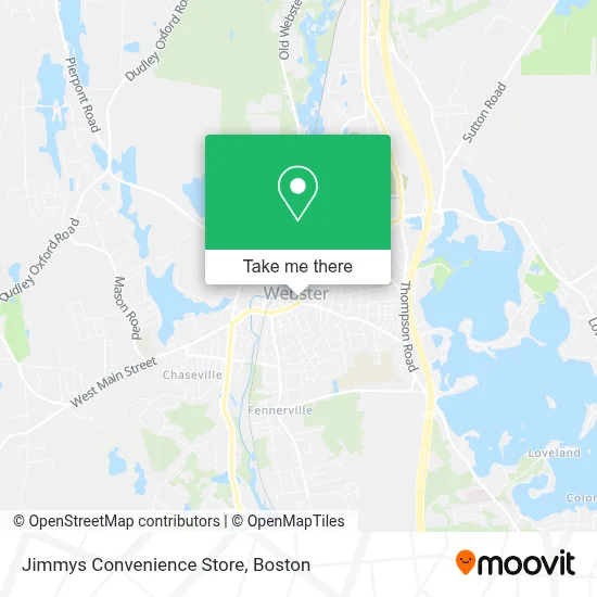 Jimmys Convenience Store map