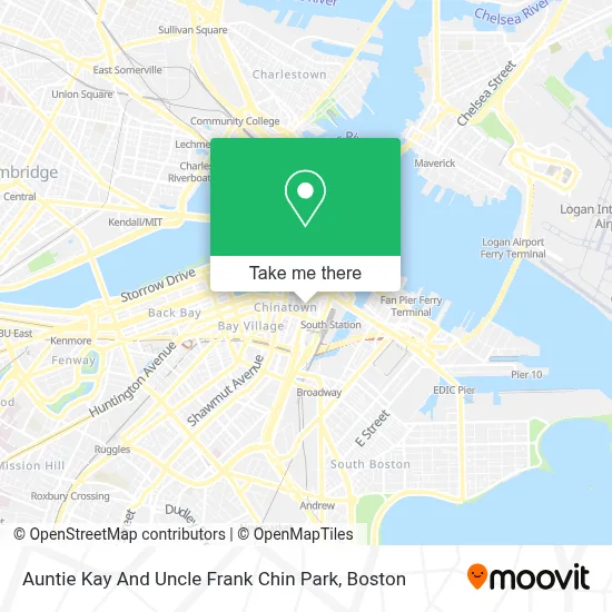Auntie Kay And Uncle Frank Chin Park map
