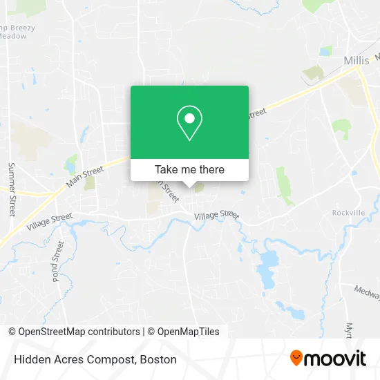 Hidden Acres Compost map