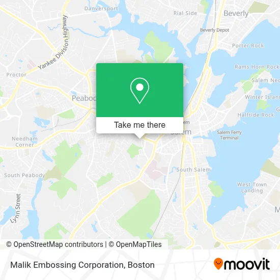 Malik Embossing Corporation map