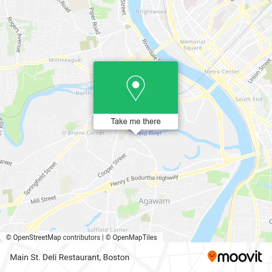 Main St. Deli Restaurant map
