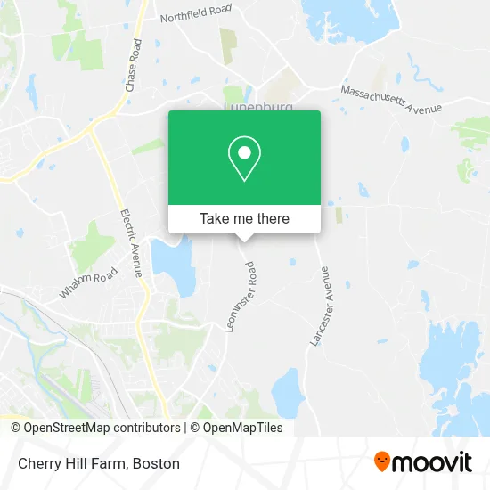 Cherry Hill Farm map